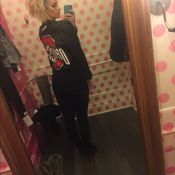 RARE. Sold Out.Ohio state bomber jacket VS pink XS - Picture 3 of 8